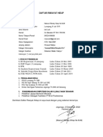 Daftar Riwayat Hidup & Kredensialing Masruri Efendy - PDF