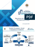 MEFP Formulacion Presupuesto