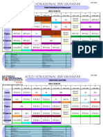 Jadual Waktu Kelas Sesi 2 2022-23