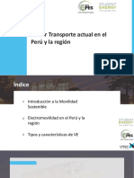 Sector Transporte Actual en El Perú y La Región