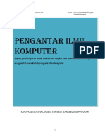 Buku ajar Pengantar Ilmu Komputer kelompok 1