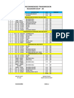 Parts Recomended Transmission Buldozer D31P-20 2