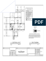 Electrical Layout For Combined Container Unit House