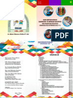 Guia Metodológica - Elaboración de Materiales Educativos para Promotoras Educativas Comunales Pec de Pronoei, Ciclos Ii y Ii