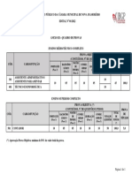 ANEXO III - Quadro de Provas