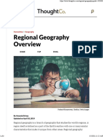 Regional Geography Overview