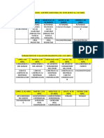 Semana de Adaptacion y Evaluacion Diagnostico