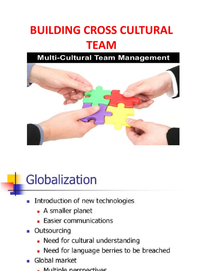Building Cross Cultural Team PDF