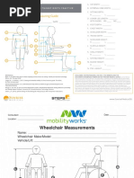 Attachemnt A - Body and Wheelchair Measurement