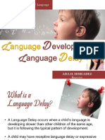 Part VII B. Language Devt and Language Delay