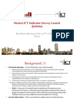 Kenya ICT Board Presentation - Market Survey Final