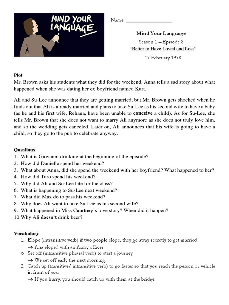 Language Learners' Weekend Tales | PDF