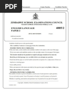 Zimsec Maths Paper 2 November 2024 | PDF