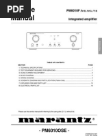 Download Marantz PM66 PM6010F by Robert Grotkowski SN61833630 doc pdf