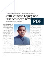 Sun Yat-Sen's Legacy and The American Revolution: History