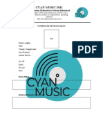 Formulir Oprec CyanMusic