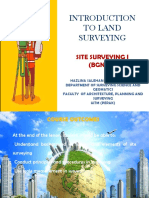 DBT123 Chapter 1 Introduction To Land Surveying