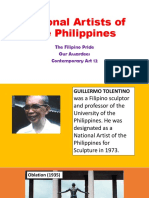 National Artists - Lecture For 2nd Quarter - SY 22 23