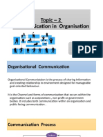 Communication in Organisation, PPT