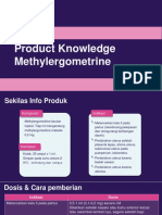 Summary PK Methylergometrine