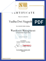 Warehouse Management - Yudha Dwi Nugroho