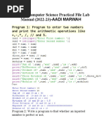 Class 12 Computer Science-Updated