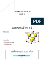 Buổi 4 - Đại Cương Hoá Học Vô Cơ