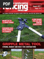 Download Fencing  Landscaping News August  2011 by FencingNews SN61835100 doc pdf
