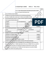 Class 12 Accountancy Practical Sample Paper 1