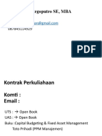 Analisis Investasi Aset Riill