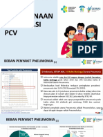 Pelaksanaan Imunisasi PCV - Kabupaten