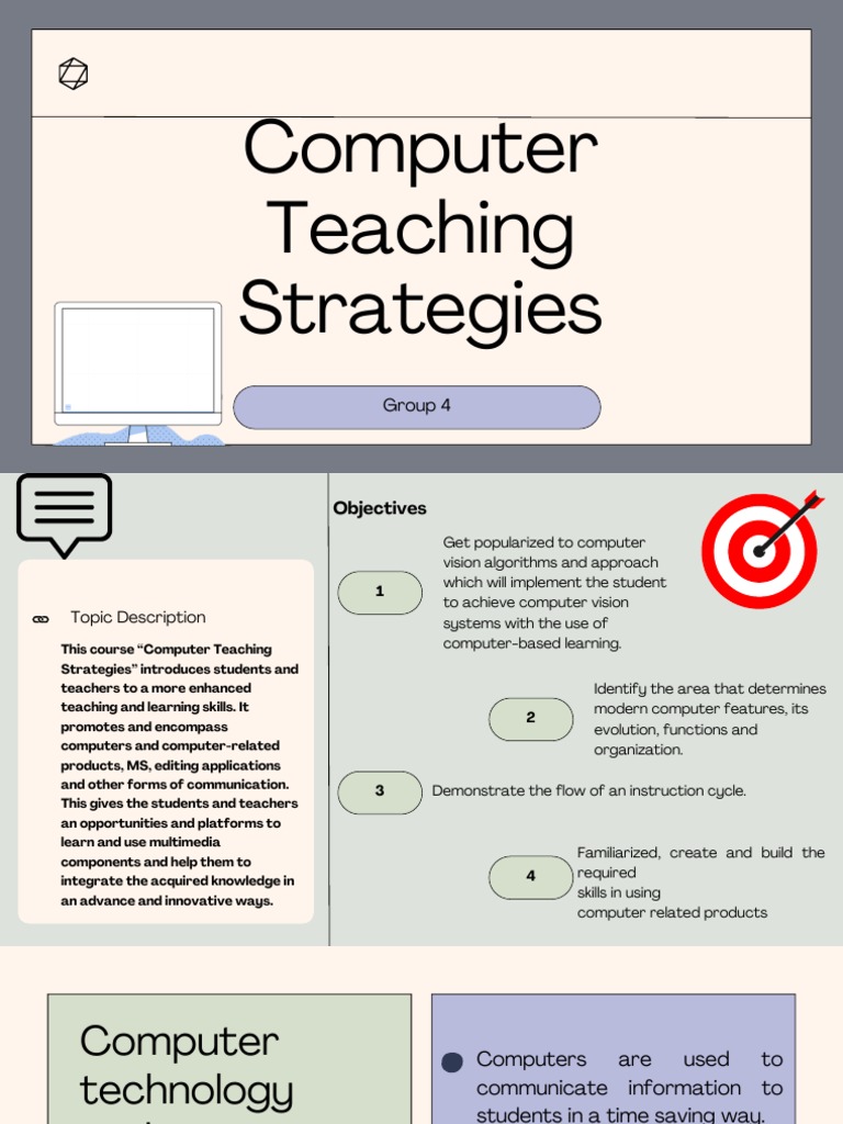 5 Computer Teaching Strategies Download Free Pdf Teaching Method