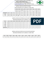 JADWAL KEGIATAN