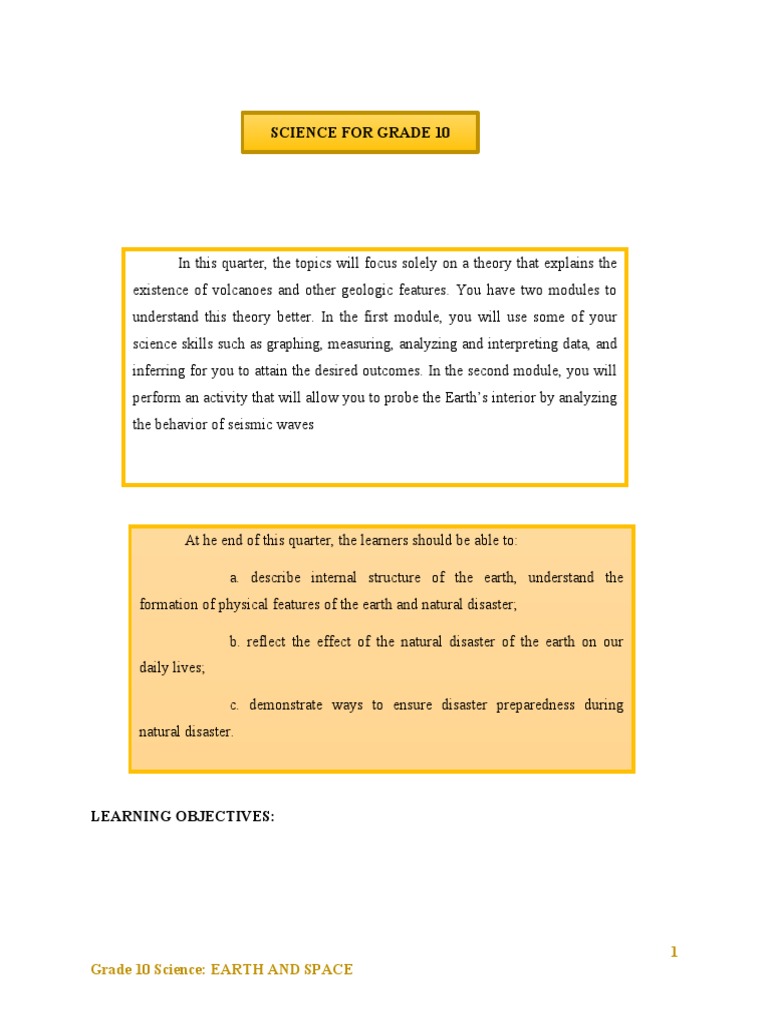 Earth's Interior Heat Escape Mechanisms | PDF | Plate Tectonics | Types ...