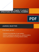 Chapter 2 Lesson 2 Operations On Rational Numbers