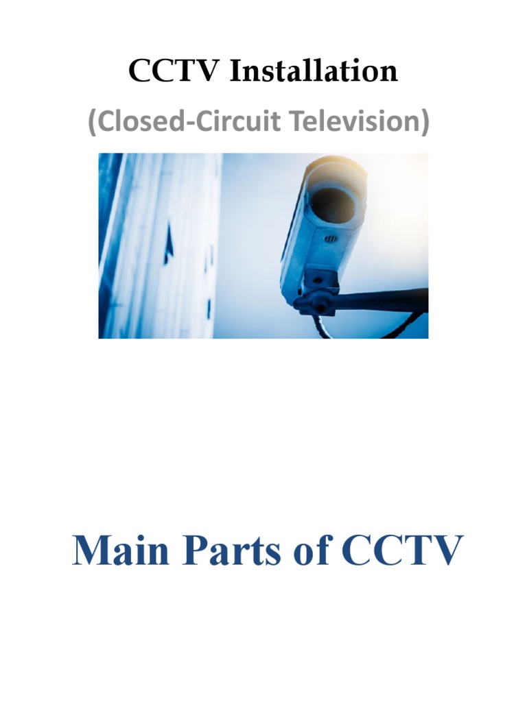 CCTV Installation PDF