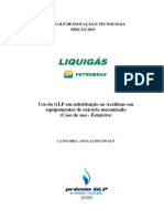 Uso Do GLP em Substituicao Ao Acetileno em Equipamentos de Oxicorte Mecanizado