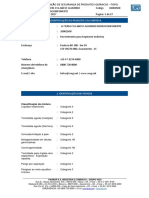 Identificação Do Produto E Da Empresa