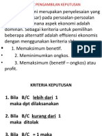 Teknik Pengambilan Keputusan