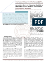 Evaluation of Betel Leaves Piper Betel For Enhancing Shelf Life of Ghee Heat Clarified Milk Fat Against Oxidative Deterioration