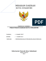 Converted-PERDA No 7 Tahun 2017 Tentang PENYELENGGARAAN PENANGGULANGAN BENCANA