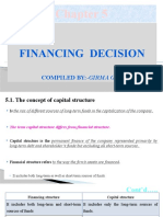 Financing Decision: Compiled By:-Girma G. (Mbaf)