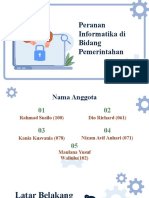 Peran Informatika Dalam Pemerintahan