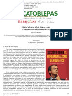 Fundamentalismo Democrático, El Catoblepas 95 - 2, 2010