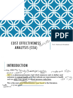Cost Effectiveness Analysis (CEA) Rjyri 6um 