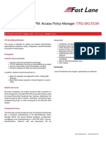 Fast - Lane F5 NETWORKS - CONFIGURING BIG IP APM ACCESS POLICY MANAGER