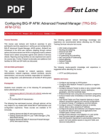 Fast - Lane F5 NETWORKS - CONFIGURING BIG IP ADVANCED WAF