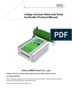 JN Series Wind and Solar Hybrid Controller Product Manual