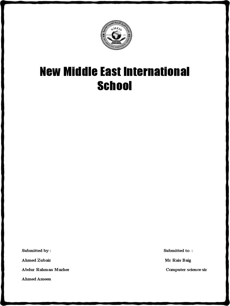 Ahmed Zubair Computer Project-1 | PDF | Applied Mathematics ...