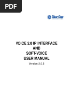 Clear-Com VoICE IP Manual